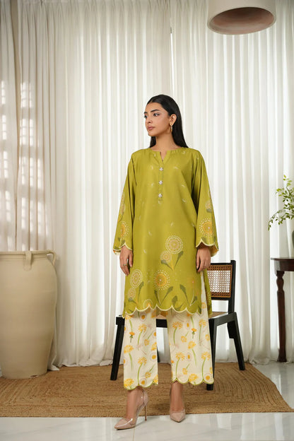 BRANDSINN-2PC SHAMOZE SILK PRINTED SHIRT & SHAMOZE SILK PRINTED TROUSER-BI-2004