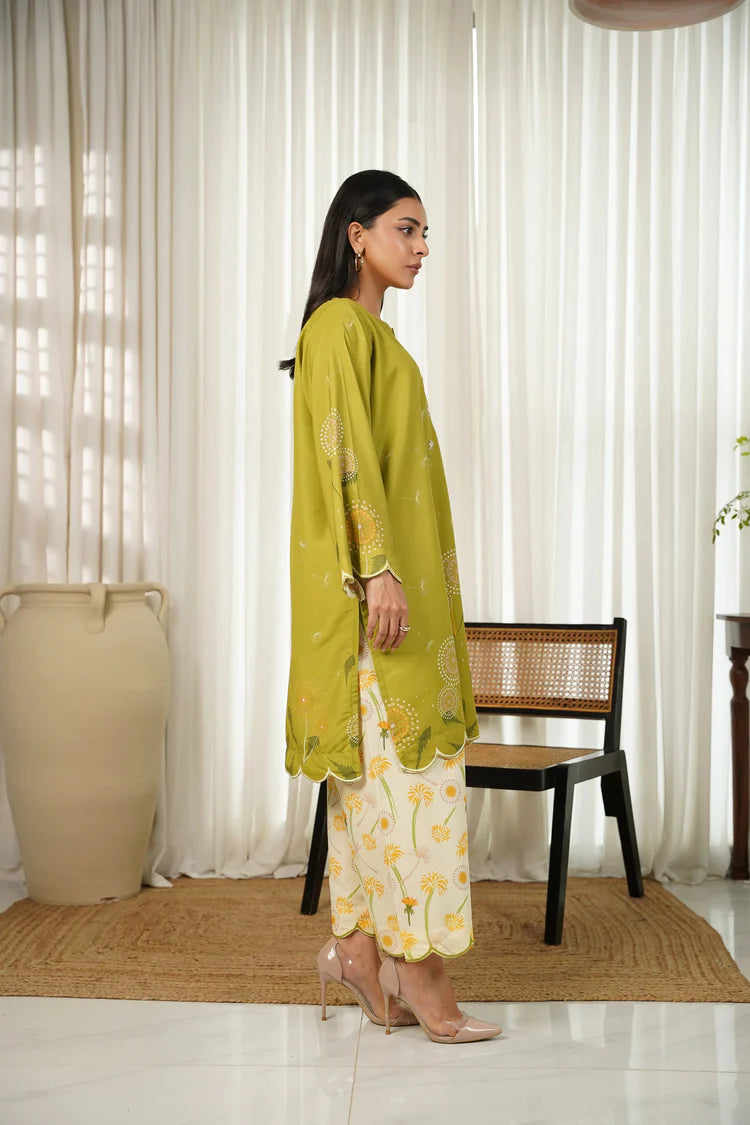 BRANDSINN-2PC SHAMOZE SILK PRINTED SHIRT & SHAMOZE SILK PRINTED TROUSER-BI-2004