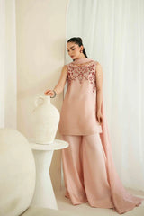 BrandsInn-3PC-RAW SILK HAND EMBELLISHED SHIRT EMBROIDRED SOFT SILKDUPATTA AND RAW SILK EMBROIDERED TROUSER-BI_5165