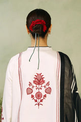 BrandsInn- 3PC LAWN EMBROIDERED SHIRT WITH DIAMOND PRINTED DUPATTA-BI_738