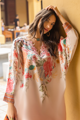 BrandsInn-3PC LAWN PRINTED SHIRT WITH CHIFFON PRINT DUPATTA AND PRINT TROUSER-BI-2508