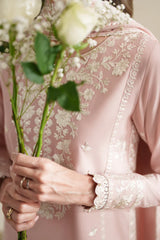 BrandsInn-3PC LAWN EMBROIDERED SHIRT WITH CHIFFON EMB DUPATTA AND TROUSER-BI-4915
