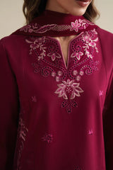 BrandsInn_3PC LAWN EMBROIDERED SHIRT WITH CHIFFON EMB DUPATTA AND TROUSER-BI-4920