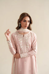 BrandsInn-3PC LAWN EMBROIDERED SHIRT WITH CHIFFON EMB DUPATTA AND TROUSER-BI-4915