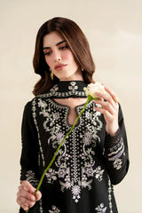 BrandsInn-3PC LAWN EMBROIDERED SHIRT WITH KHADDI NET EMB DUPATTA AND TROUSER-BI-4923