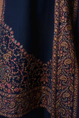 BrandsInn-3PC DHANAK EMBROIDERED SHIRT WITH DHANAK EMBROIDERED SHAWL AND TROUSER-BI-5022
