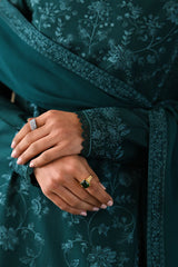 BrandsInn-3PC LAWN EMBROIDERED SHIRT WITH CHIFFON EMB DUPATTA AND TROUSER-BI-4512