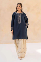 BrandsInn-2PC LAWN EMBROIDERED SHIRT WITH LAWN EMBROIDERED TROUSER-BI-259
