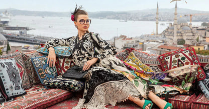 BrandsInn-3PC KHADDAR PRINTED EMB SHIRT WITH KHADDAR PRINTED DUPATTA AND PRINTED TROUSER-BI-2629