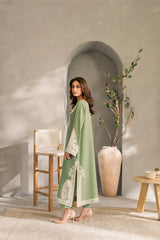 BrandsInn-3PC LAWN EMBROIDERED SHIRT WITH BAMBER CHIFFON DUPATTA-BI-4770