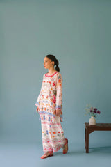 BRANDSINN-2PC SHAMOZE SILK PRINTED SHIRT & SHAMOZE SILK PRINTED TROUSER-BI-2006
