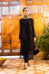 BrandsInn-3PC LAWN EMBROIDERED SHIRT WITH CHIFFOON EMBROIDERED DUPATTA AND EMB TROUSER-BI-4559
