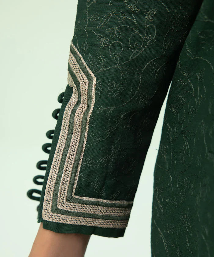 BrandsInn-3PC KHADAR EMBROIDERED COUTURE PRINT SHAWL -BI-4080