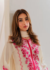 BrandsInn-3PC LAWN EMBROIDERED SHIRT WITH CHIFFON TYE&DYE DUPATTA AND TROUSER-BI-4655