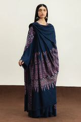 BrandsInn-3PC LAWN EMBROIDERED SHIRT WITH KHADDI NET EMBROIDERED DUPATTA AND TROUSER-BI-4676