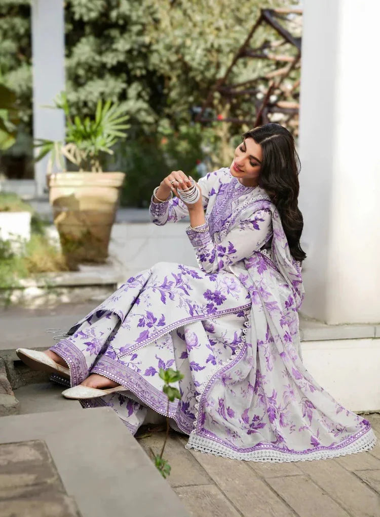 BrandsInn-3PC KHADDAR PRINTED EMB SHIRT WITH KHADDAR PRINT EMB DUPATTA AND PRINT TROUSER-ADR-2562