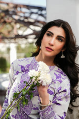 BrandsInn-3PC KHADDAR PRINTED EMB SHIRT WITH KHADDAR PRINT EMB DUPATTA AND PRINT TROUSER-ADR-2562