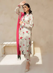 BrandsInn-3PC KARANDI PRINTED SHIRT WITH KARANDI PRINTED DUPATTA AND TROUSER-BI-2575