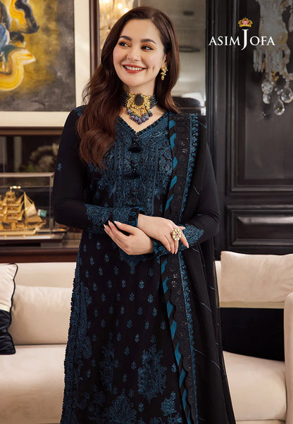 BrandsInn-3PC LAWN EMBROIDERED SHIRT WITH BAMBER CHIFFON EMBROIDERED DUPATTA AND LAWN TROUSER-BI-232