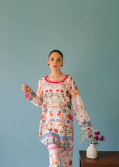 BRANDSINN-2PC SHAMOZE SILK PRINTED SHIRT & SHAMOZE SILK PRINTED TROUSER-BI-2006